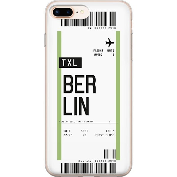 Apple iPhone 7 Plus Gennemsigtig cover Berlin