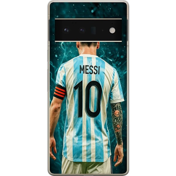 Google Pixel 6 Pro Gjennomsiktig deksel Messi
