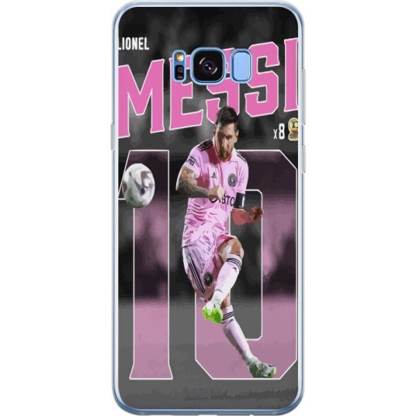 Samsung Galaxy S8+ Gjennomsiktig deksel Lionel Messi