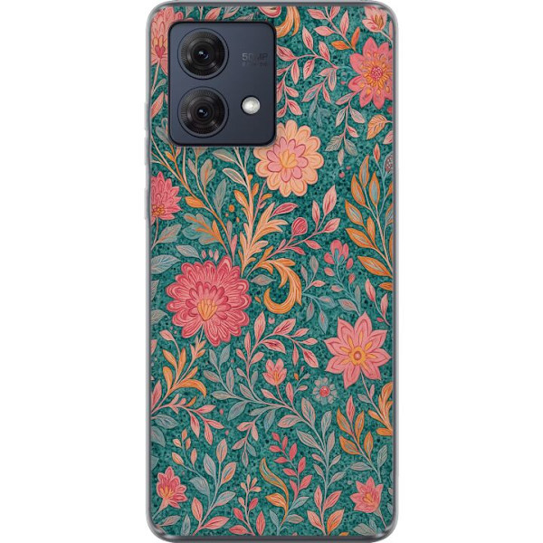 Motorola Moto G84 Gjennomsiktig deksel Floral Dream