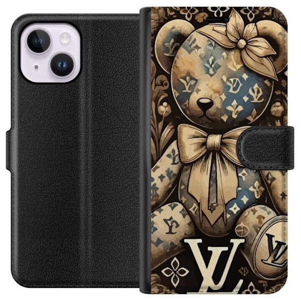 Apple iPhone 15 Plus Tegnebogsetui Teddy Vuitton