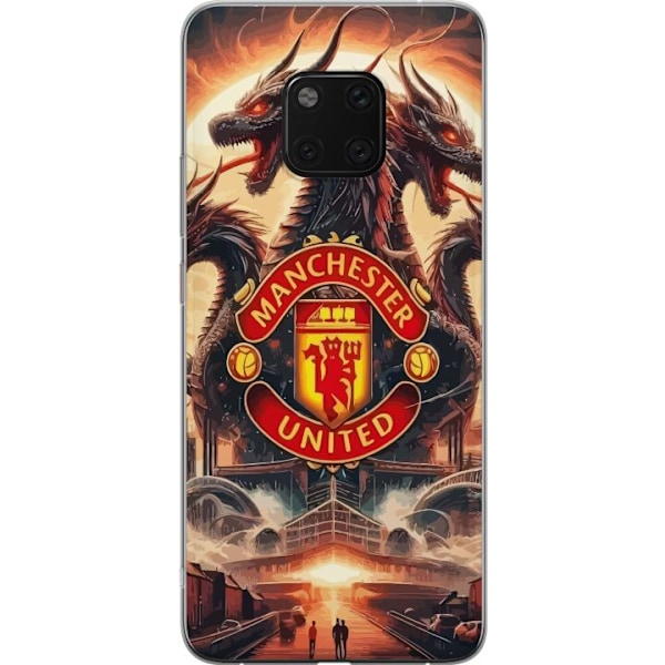 Huawei Mate 20 Pro Läpinäkyvä kuori Manchester United