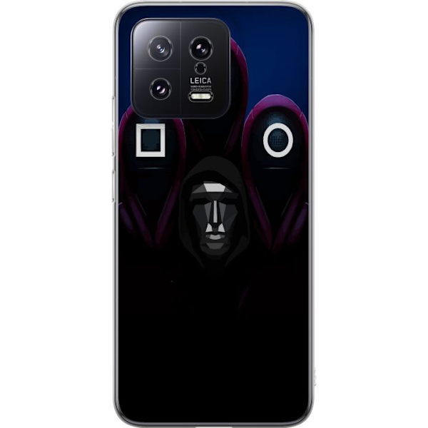Xiaomi 13 Läpinäkyvä kuori Squid Game Kausi 3 Uudet Ikoni Suosittu Sarja TV Motiivi Aasialainen Draama Trendikäs Graafinen Suunnittelu