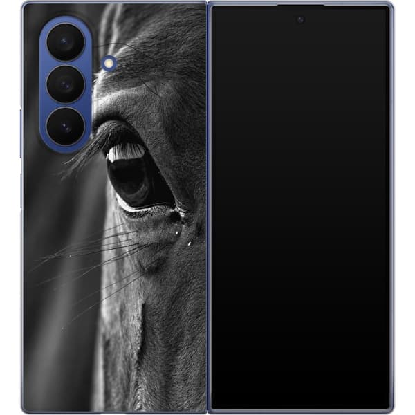Kompatibelt Mobildeksel til Samsung Galaxy Z Fold7 Grått hesteblikk grå