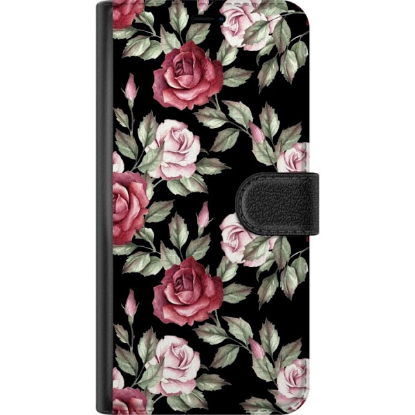 Samsung Galaxy A40 Plånboksfodral Blommor