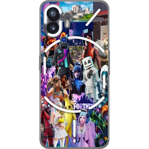 Nothing Phone (2) Gennemsigtig cover Fortnite