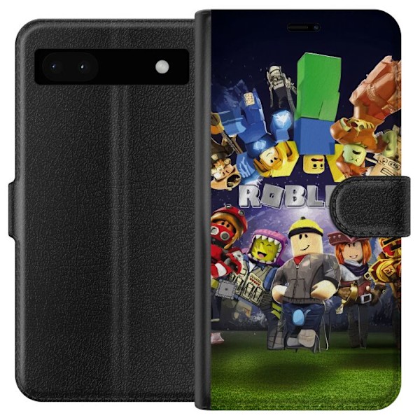 Google Pixel 6a Lompakkokotelo Roblox Maailma - Pelaamisseikkailu Lapsille ja Nuorille