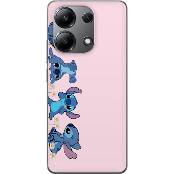 Xiaomi Redmi Note 13 4G Läpinäkyvä kuori  Stitch Nauru & Le