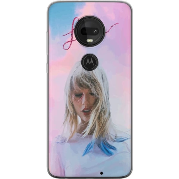 Motorola Moto G7 Genomskinligt Skal Taylor Swift - Lover