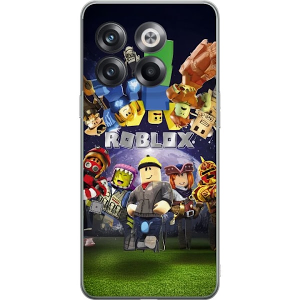 OnePlus 10T Läpinäkyvä kuori Roblox Maailma - Pelaamisseikkailu Lapsille ja Nuorille