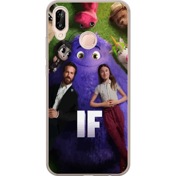 Huawei P20 lite Läpinäkyvä kuori IF: Låtsaskompisar