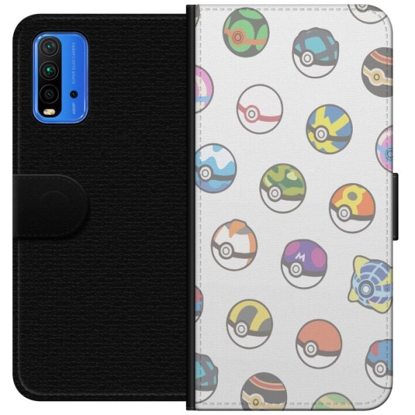 Xiaomi Redmi Note 9 4G Tegnebogsetui Pokemon