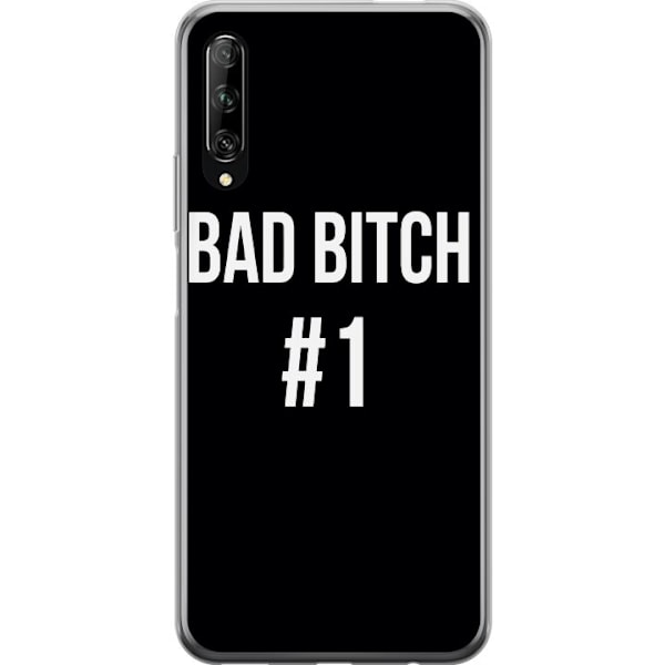 Huawei P smart Pro 2019 Gjennomsiktig deksel Bad Bitch #1