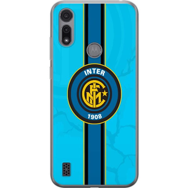 Motorola Moto E6i Läpinäkyvä kuori Inter Milan