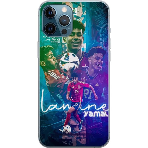 Kompatibelt Mobildeksel til Apple iPhone 12 Pro Max Lamine Yamal FCB
