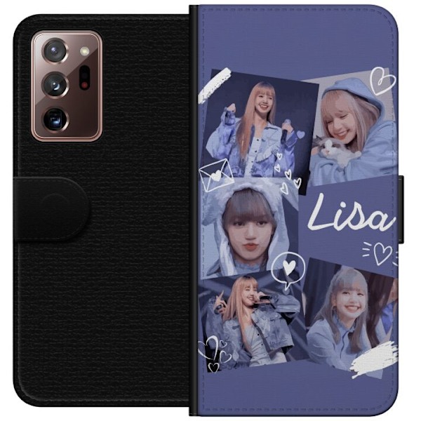 Samsung Galaxy Note20 Ultra Tegnebogsetui Lisa Blackpink – A