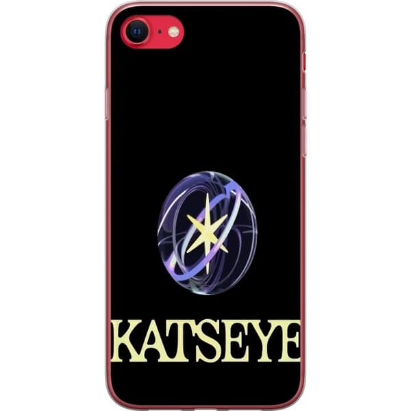 Kompatibelt Mobilskal till Apple iPhone 7 KATSEYE logotyp svart