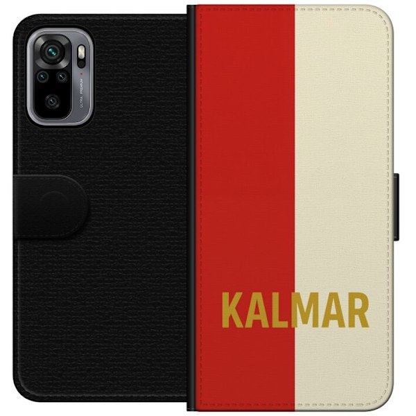 Xiaomi Redmi Note 10S Tegnebogsetui Kalmar - fodbold