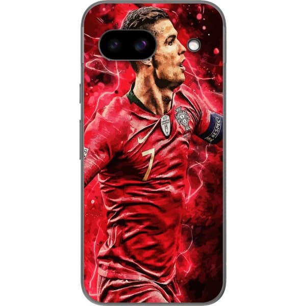 Kompatibelt Mobildeksel til Google Pixel 8a Cristiano Ronaldo