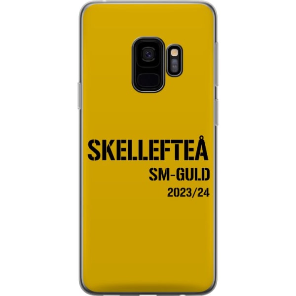 Samsung Galaxy S9 Läpinäkyvä kuori Skellefteå SM KULTA