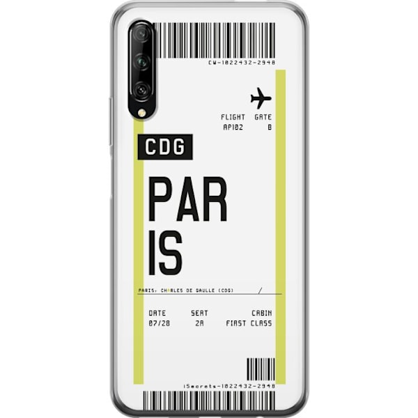 Huawei P smart Pro 2019 Gennemsigtig cover Paris