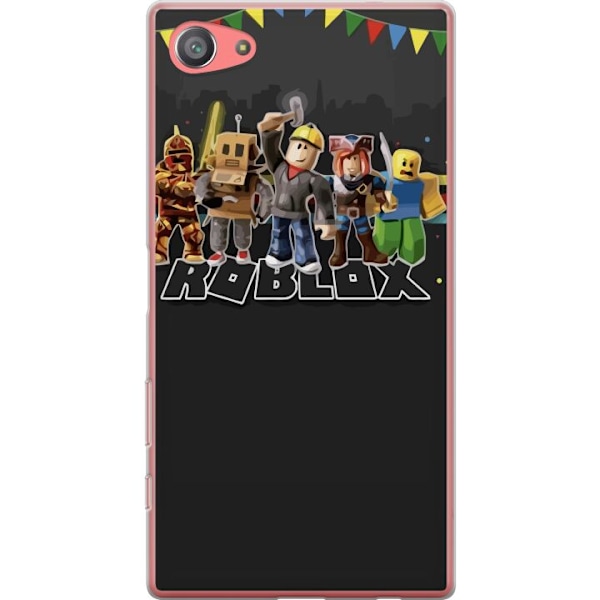 Sony Xperia Z5 Compact Läpinäkyvä kuori Roblox