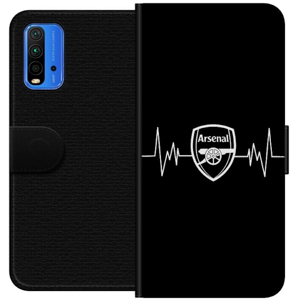 Xiaomi Redmi Note 9 4G Tegnebogsetui Arsenal