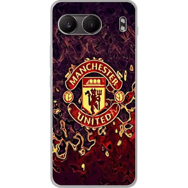 OnePlus Nord 4 Gennemsigtig cover Manchester United