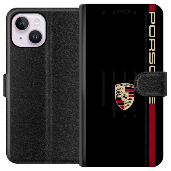 Apple iPhone 15 Plus Tegnebogsetui Porsche