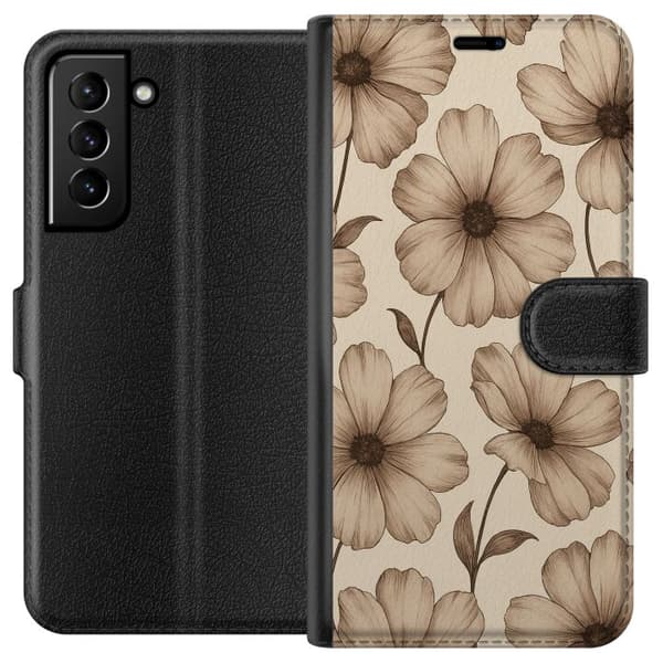 Kompatibel Tegnebogsetui til Samsung Galaxy S21+ 5G Pastel Rush