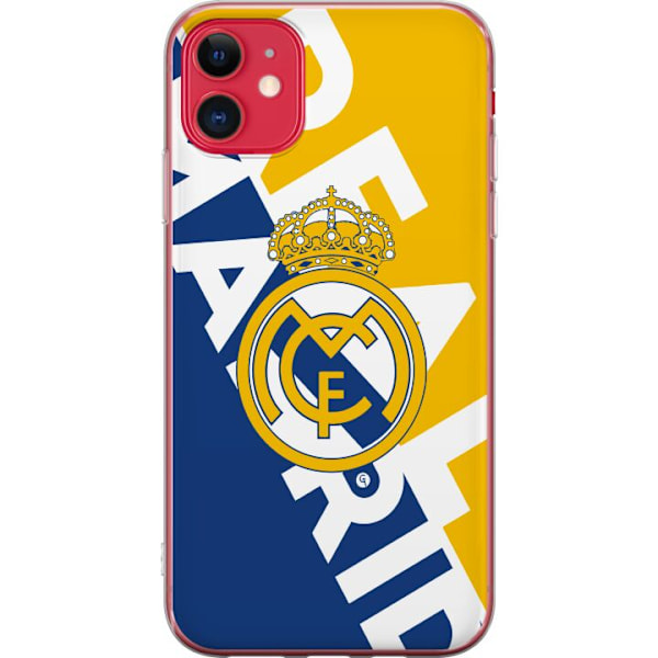 Apple iPhone 11 Läpinäkyvä kuori Real Madrid