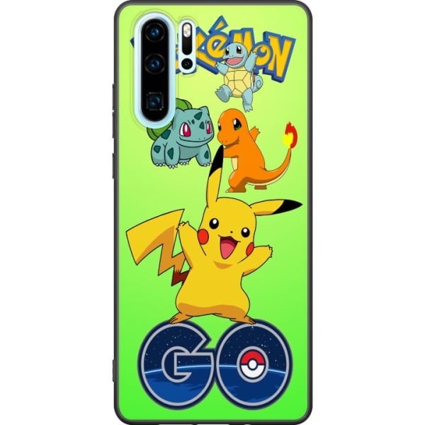 Huawei P30 Pro Svart Skal Pokemon