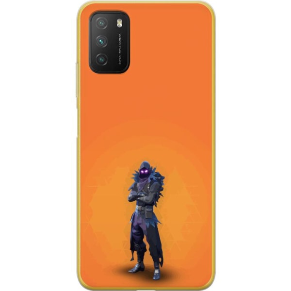 Xiaomi Poco M3  Gjennomsiktig deksel Fortnite - Raven