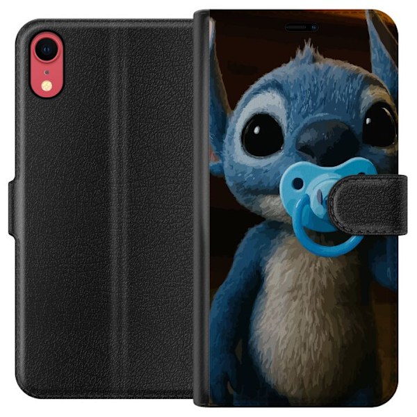 Apple iPhone XR Lompakkokotelo Stitch & Napp - vauvateema söp