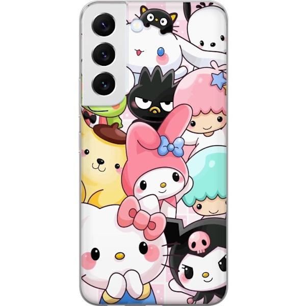 Samsung Galaxy S22 5G Gjennomsiktig deksel Kawaii Sanrio Crew