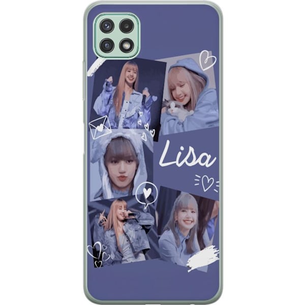 Samsung Galaxy A22 5G Läpinäkyvä kuori Lisa Blackpink – A
