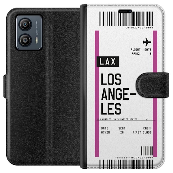 Motorola Moto G53 Lompakkokotelo Los Angeles