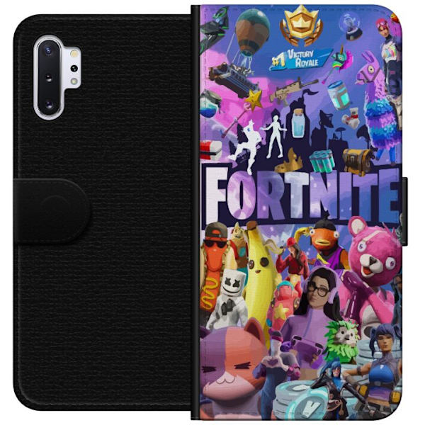 Samsung Galaxy Note10+ Lompakkokotelo Fortnite Hahmot Peliteema Ikonit Peli Suunnittelu Suosittu Taistelurojalainen Lapset Pelihahmojen Teema