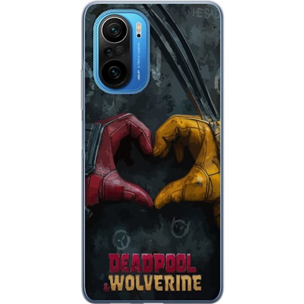 Xiaomi Poco F3 Genomskinligt Skal Wolverine Deadpool