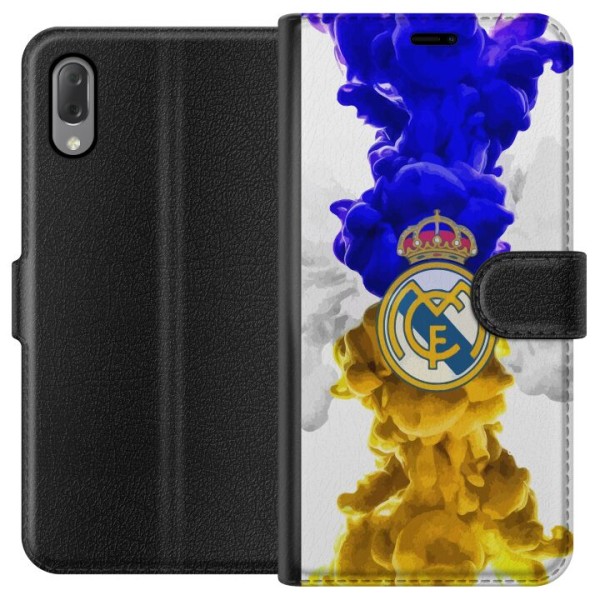 Sony Xperia L3 Lommeboketui Real Madrid Farger