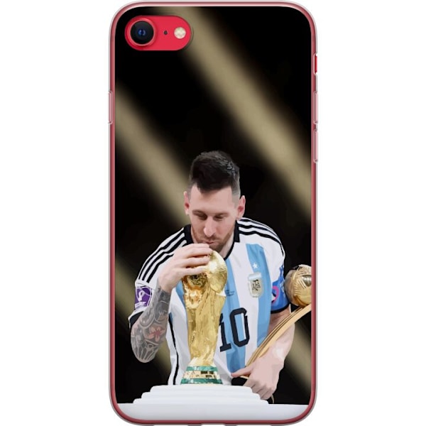 Apple iPhone 16e Läpinäkyvä kuori Messi