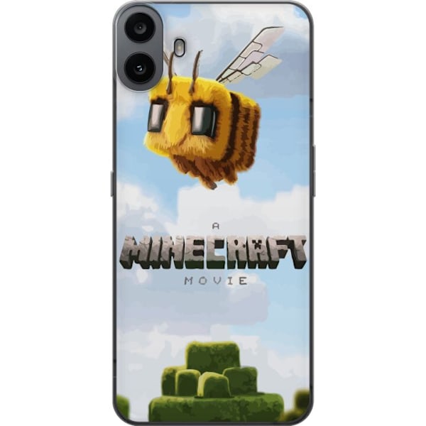 Nothing CMF Phone 1 Läpinäkyvä kuori A Minecraft Movie