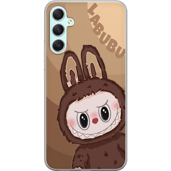 Samsung Galaxy A34 Genomskinligt Skal Labubu Cloud Cutie – V