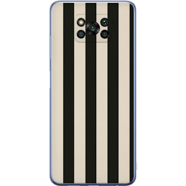 Xiaomi Poco X3 Pro Gennemsigtig cover Linje Flow