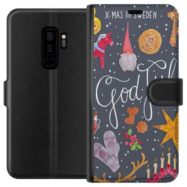 Kompatibel Tegnebogsetui til Samsung Galaxy S9+ God Jul