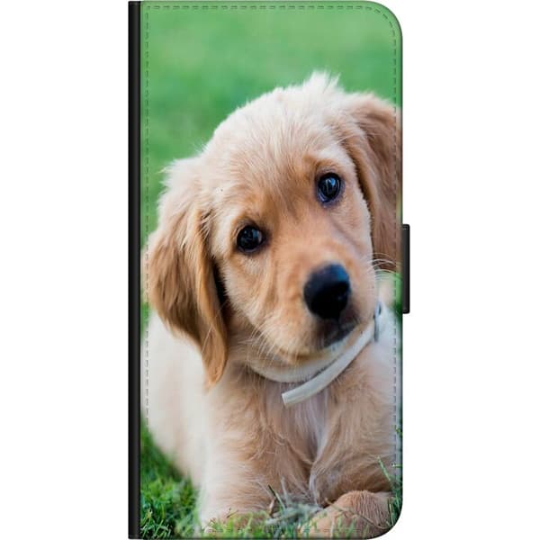 Kompatibel Tegnebogsetui til Samsung Galaxy A03s Hund