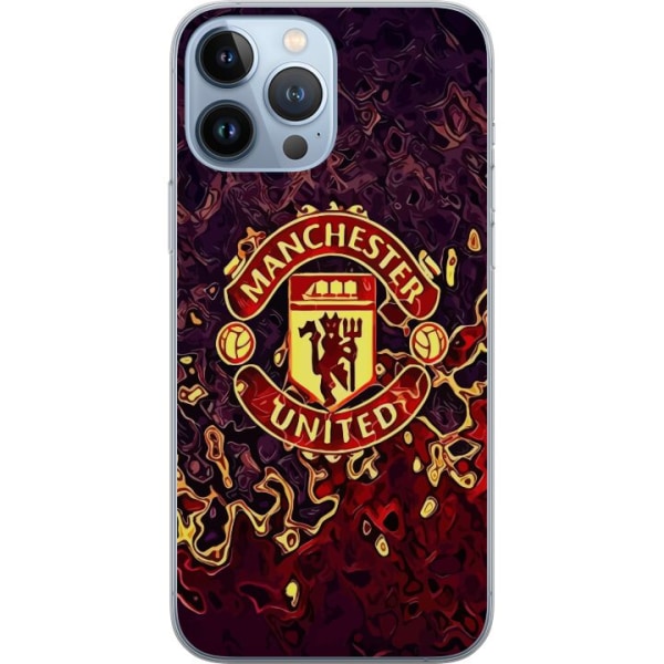 Apple iPhone 13 Pro Max Gennemsigtig cover Manchester United