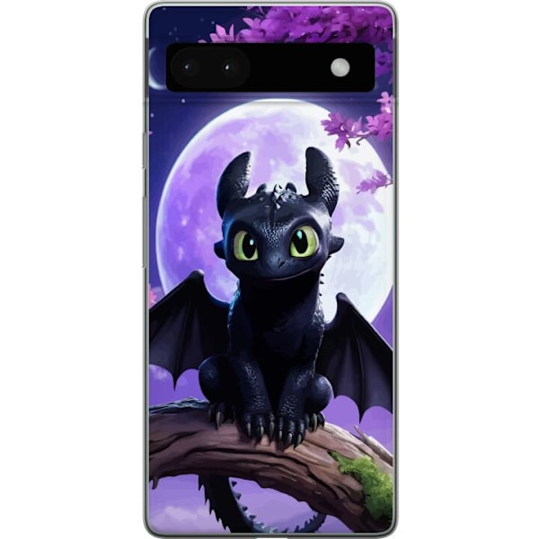Google Pixel 6a Läpinäkyvä kuori Kuinka kouluttaa lohikäärmeesi