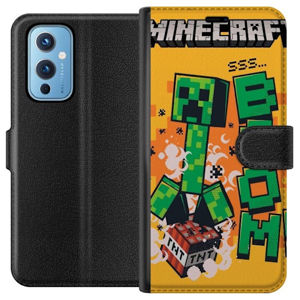 OnePlus 9 Lompakkokotelo Minecraft Boom