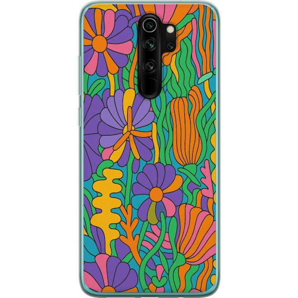 Xiaomi Redmi Note 8 Pro  Genomskinligt Skal Color Pop